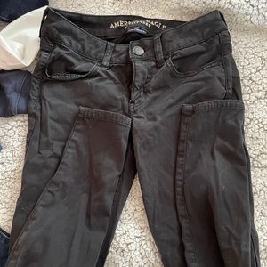 Black Jegging American Eagle Sateen